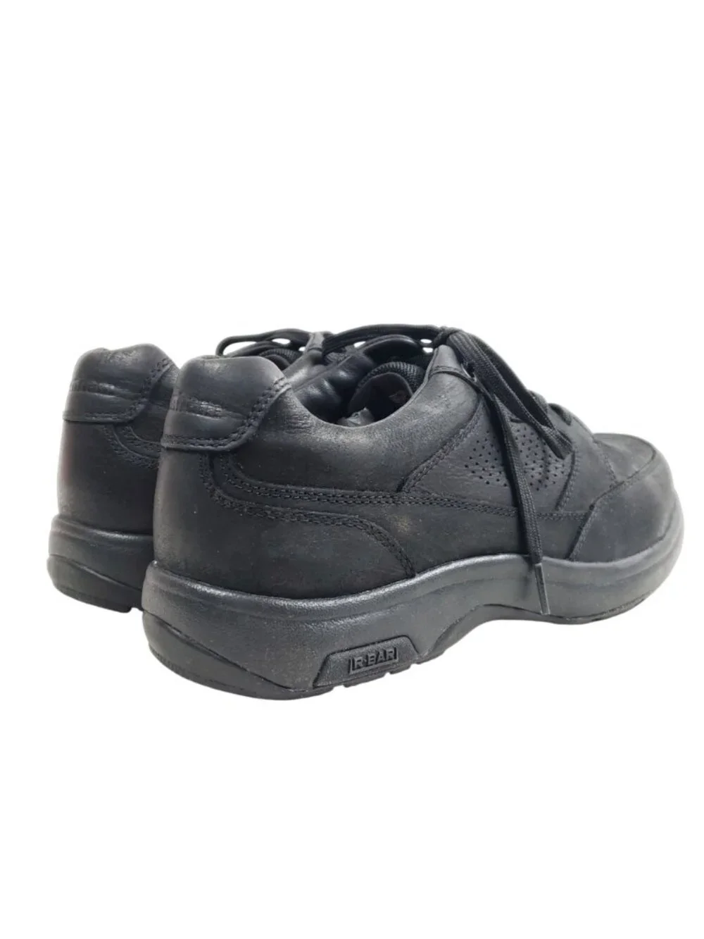 Dunham Mens Shoes 9.5 4E Blucher Black Leather Walking Wide Fit Shoes